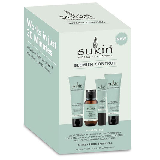Sukin Blemish Control Starter Kit ACNE Prone