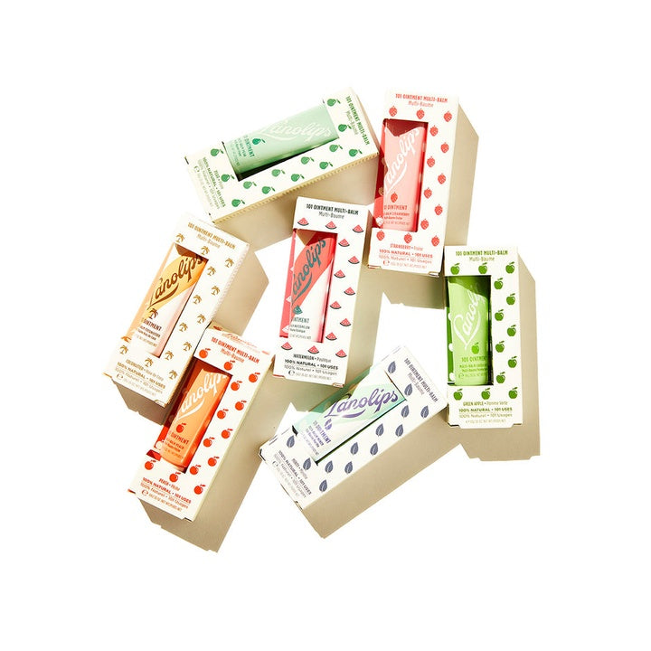 Lanolips 101 Ointment Fruities Lanolin Lip Balm Gloss 10g