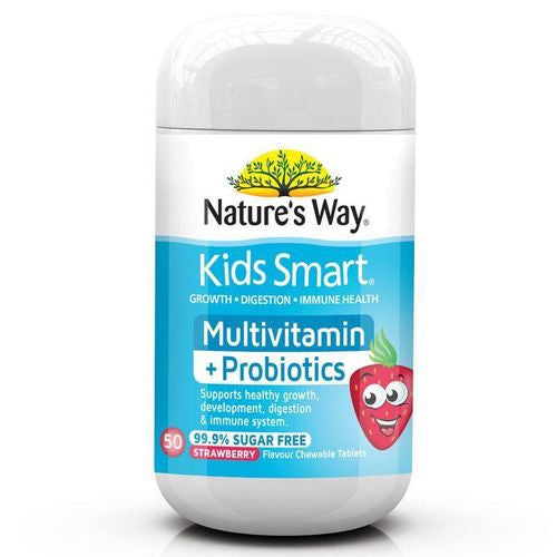 NATURE’S WAY Kids Smart Multivitamin + Probiotics