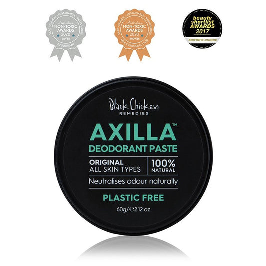 Black Chicken Axilla Natural Organic Deodorant Paste Original Plastic Free - 60g