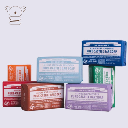 Dr. Bronner's Pure Castile Bar Soaps