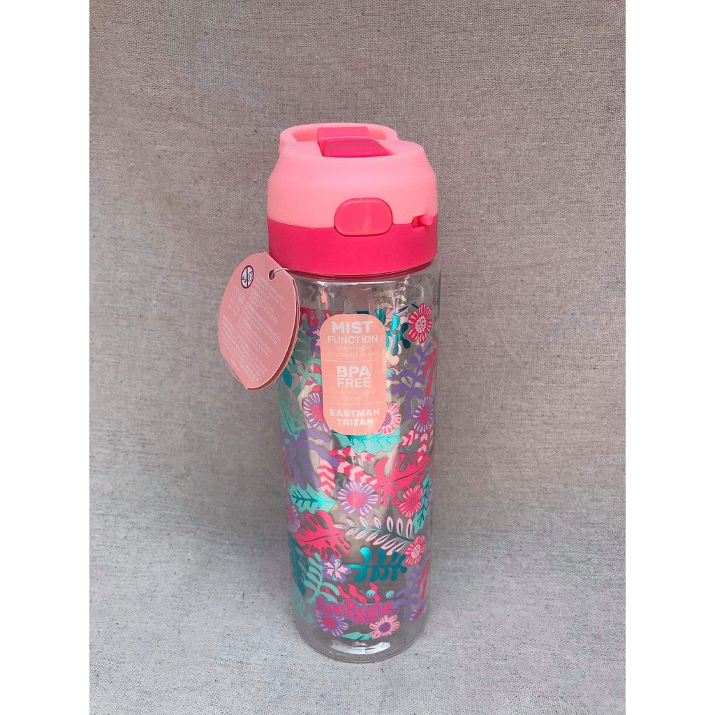 Smiggle Viva Spritz Flip Spout Drink Bottle 700ml Girls Boys