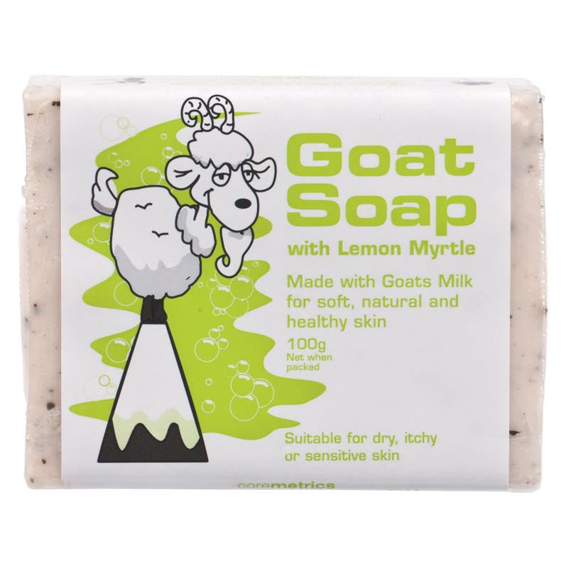 Goat Soap Bar with Lemon Myrtle 100g