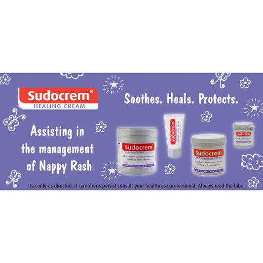 SUDOCREM Antiseptic Healing Cream 30g, 60g, 125g, 250g