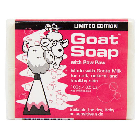 Goat Soap Bar with Pawpaw Limited Edition 100g (Australia)