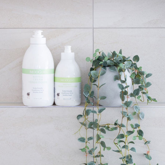 MOOGOO Natural Cream Conditioner Australia 500ml 1L