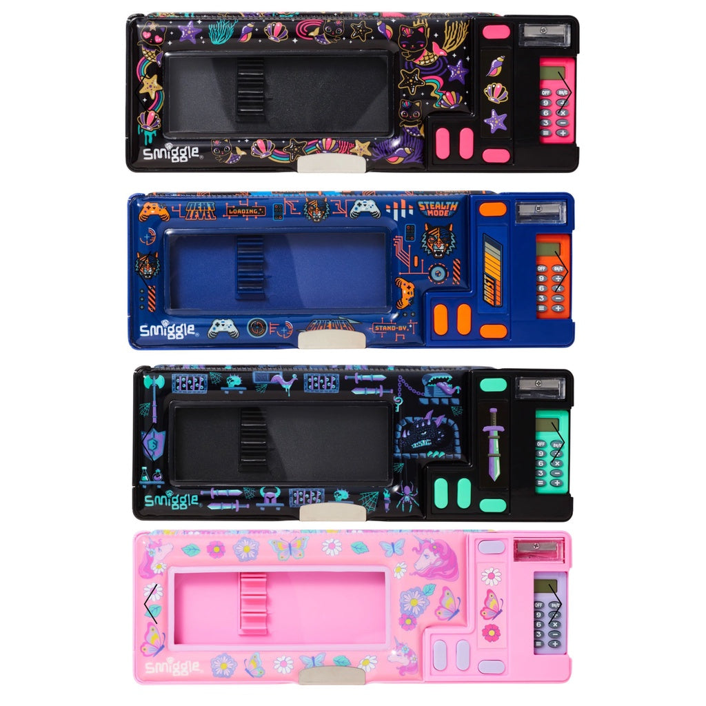 Smiggle Pop Out Pencil Case Girls Boys School Supplies