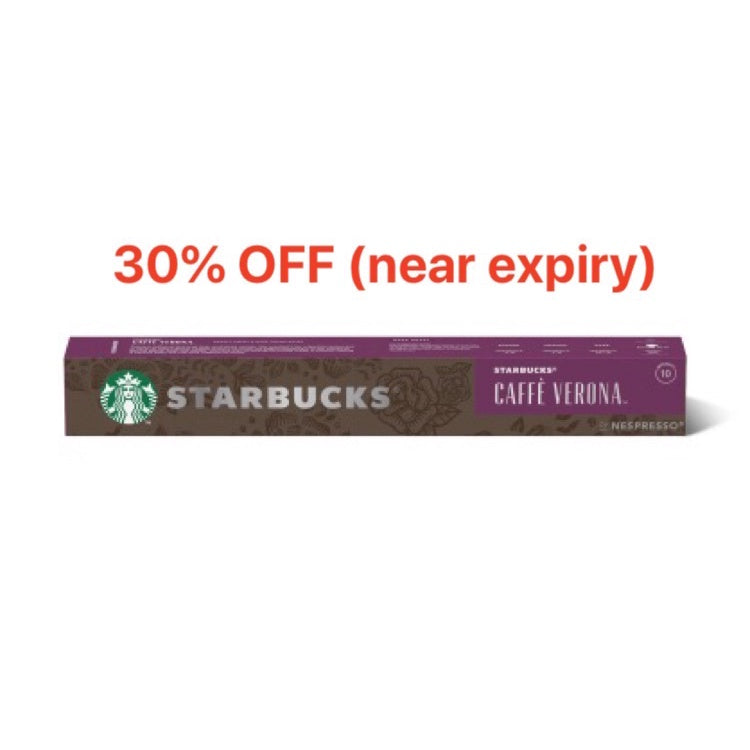 Starbucks Coffee by Nespresso Coffee Pods 10 Pods Each Flavor