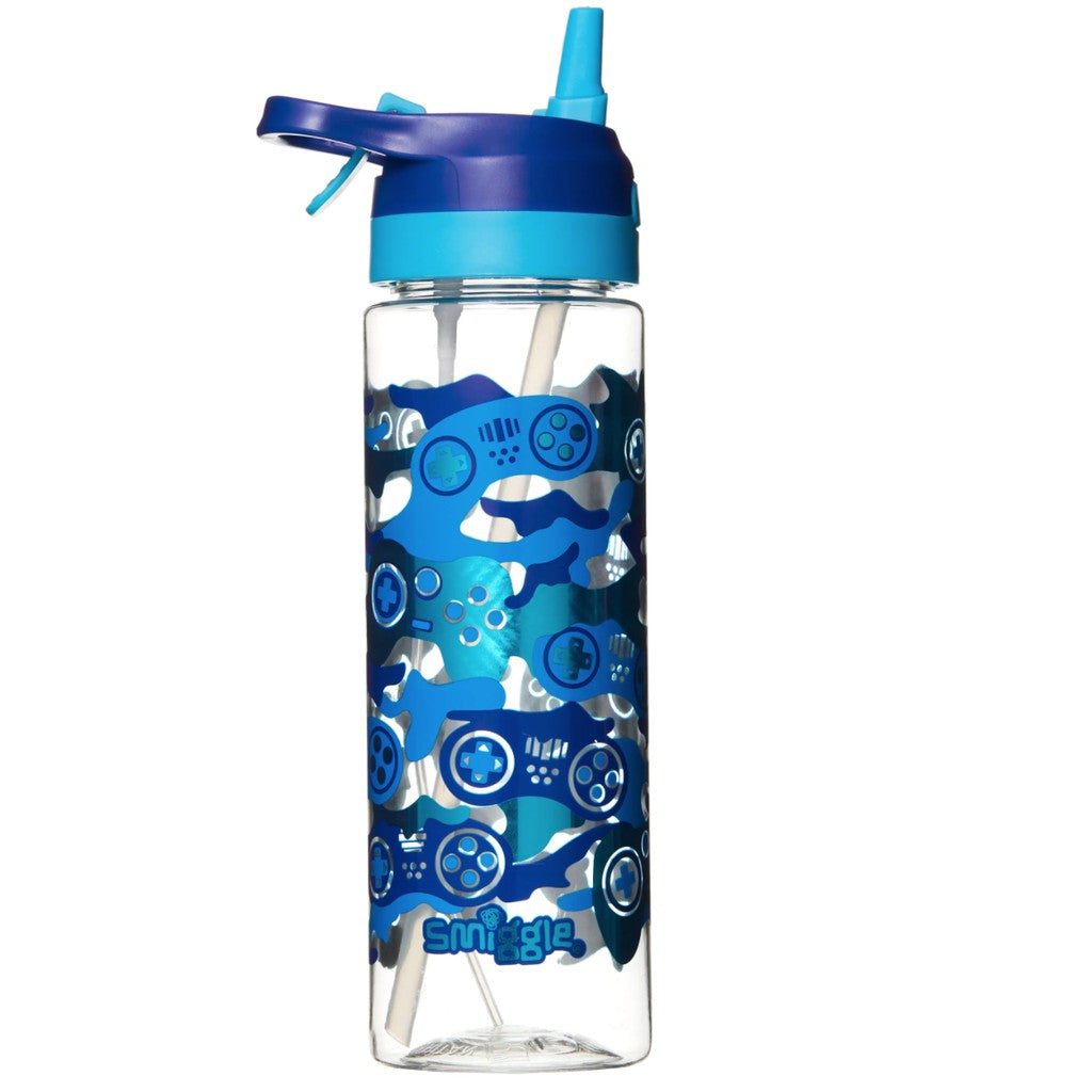 Smiggle Viva Spritz Flip Spout Drink Bottle 700ml Girls Boys