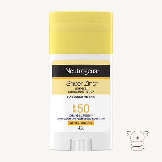 NEUTROGENA Sheer Zinc Mineral Sunscreen Stick SPF 50 42g