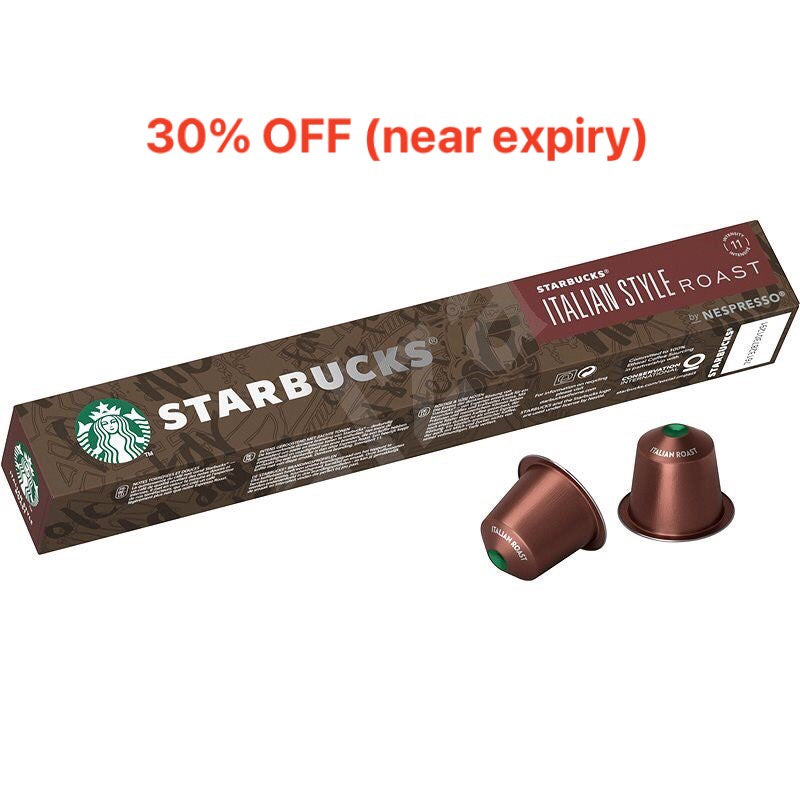 Starbucks Coffee by Nespresso Coffee Pods 10 Pods Each Flavor
