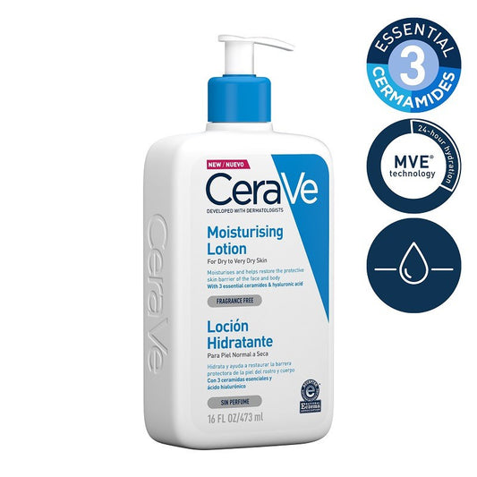 CERAVE Moisturising Lotion for Dry to Very Dry Skin FACE and BODY