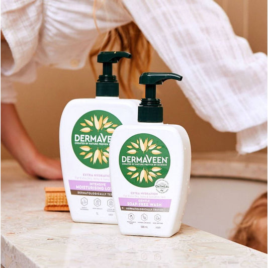 DermaVeen Extra Hydration Gentle Soap Free Wash