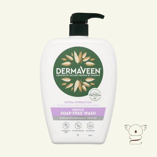 DermaVeen Extra Hydration Gentle Soap Free Wash