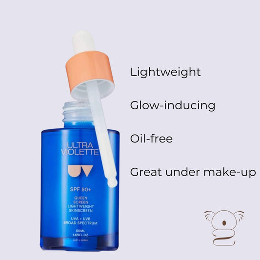 ULTRA VIOLETTE Queen Screen Lightweight Skinscreen SPF 50+ Face Sunscreen