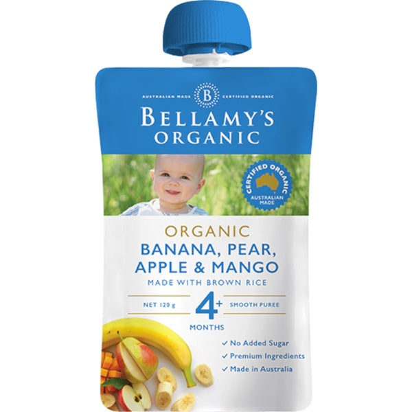 Bellamy's Organic 4+ Months Snack with Brown Rice