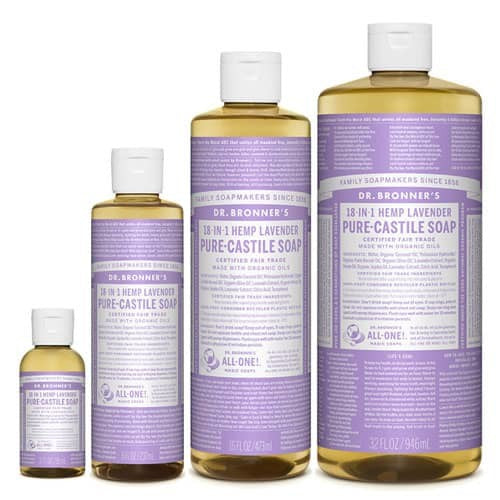 Dr. Bronner's 18 in 1 Lavender Pure Castile Soap