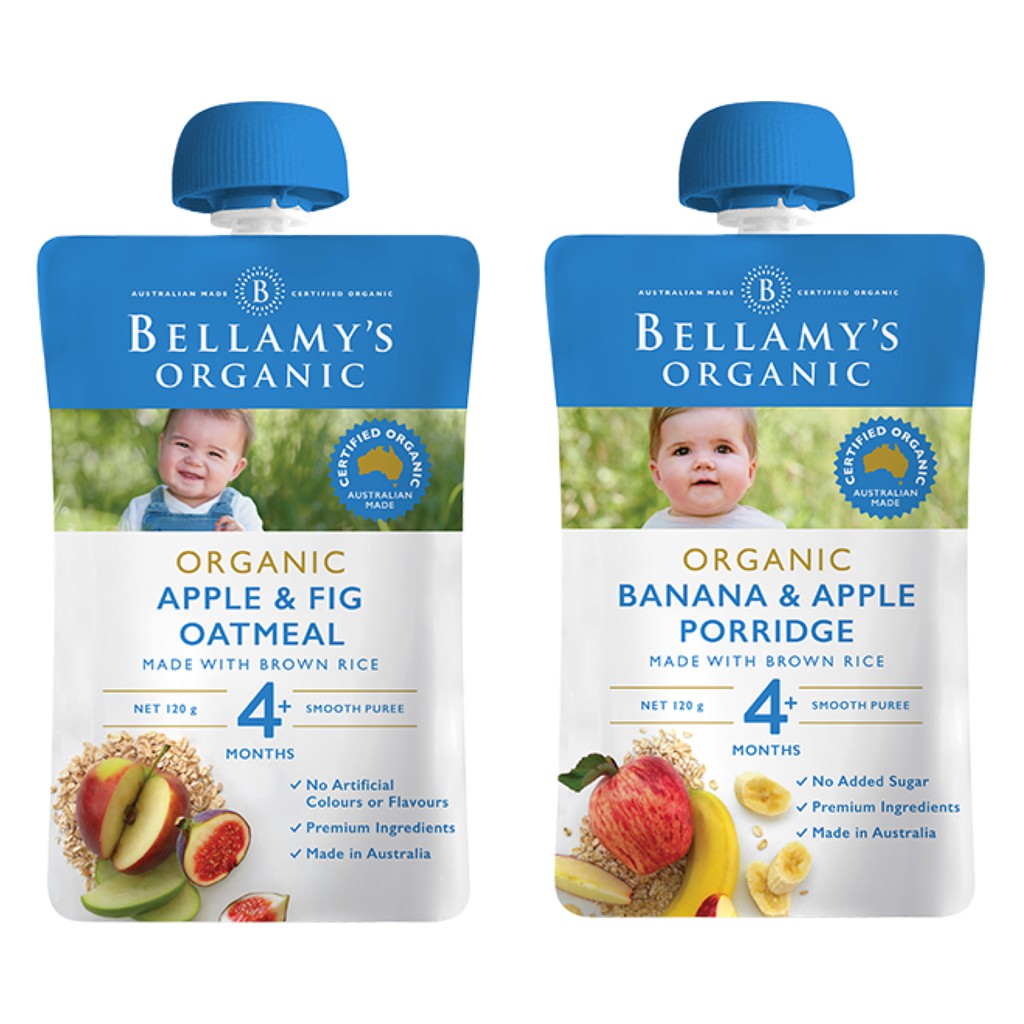 Bellamy's Organic 4+ Months Snack with Brown Rice
