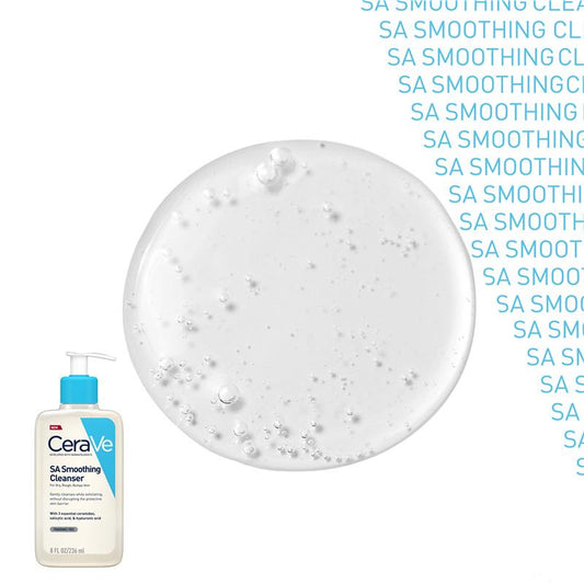 CERAVE SA Smoothing Cleanser Salicylic Acid -Dry Rough Skin 236ml