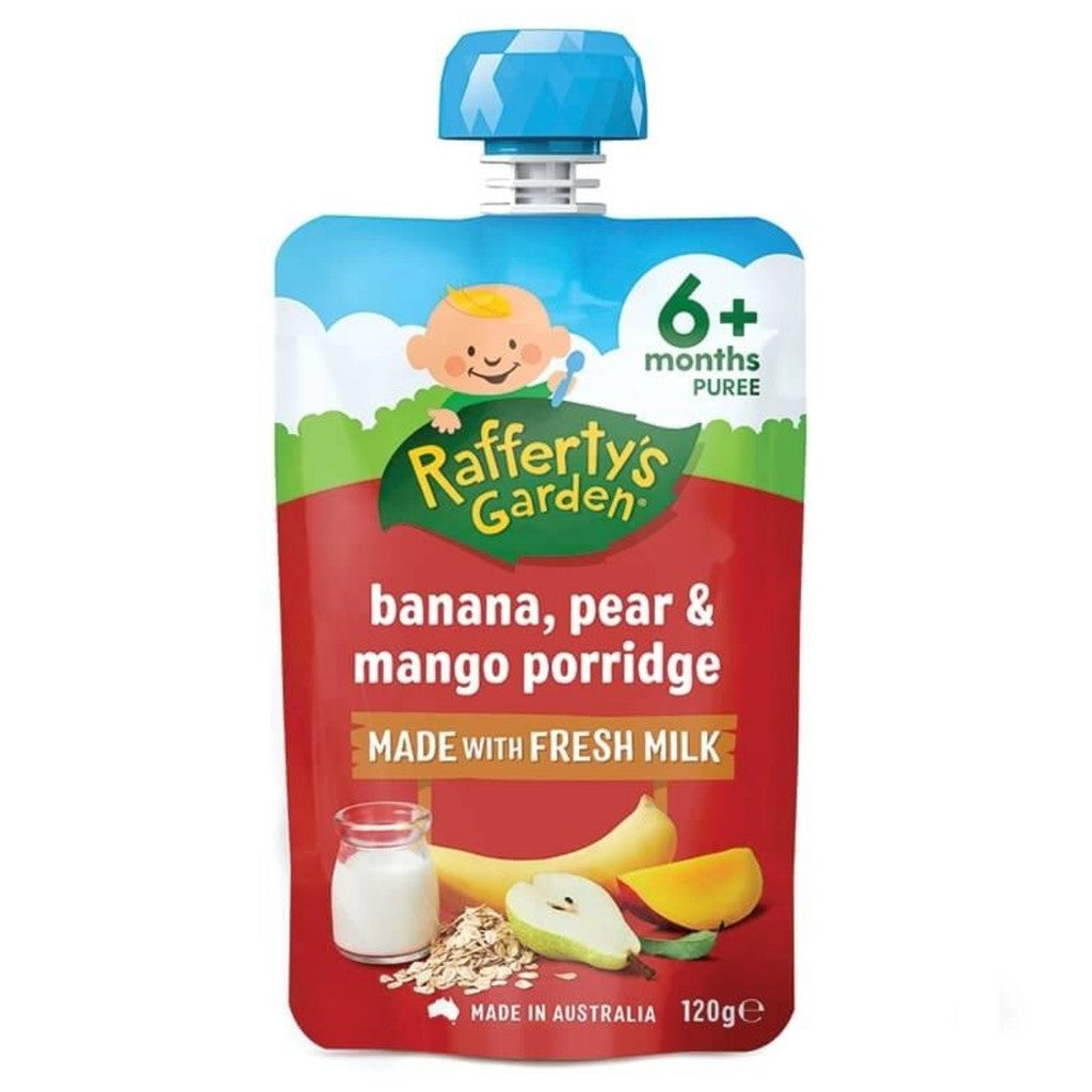 Raffertys Garden Baby Food 6+ Months Puree or Smooth (Australia)