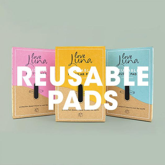 LOVE LUNA Reusable Pads Panty Liners Sanitary Napkin