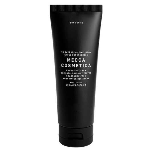 Mecca Cosmetica To Save (Sensitive) Body SPF50 Super Sunscreen 200ml