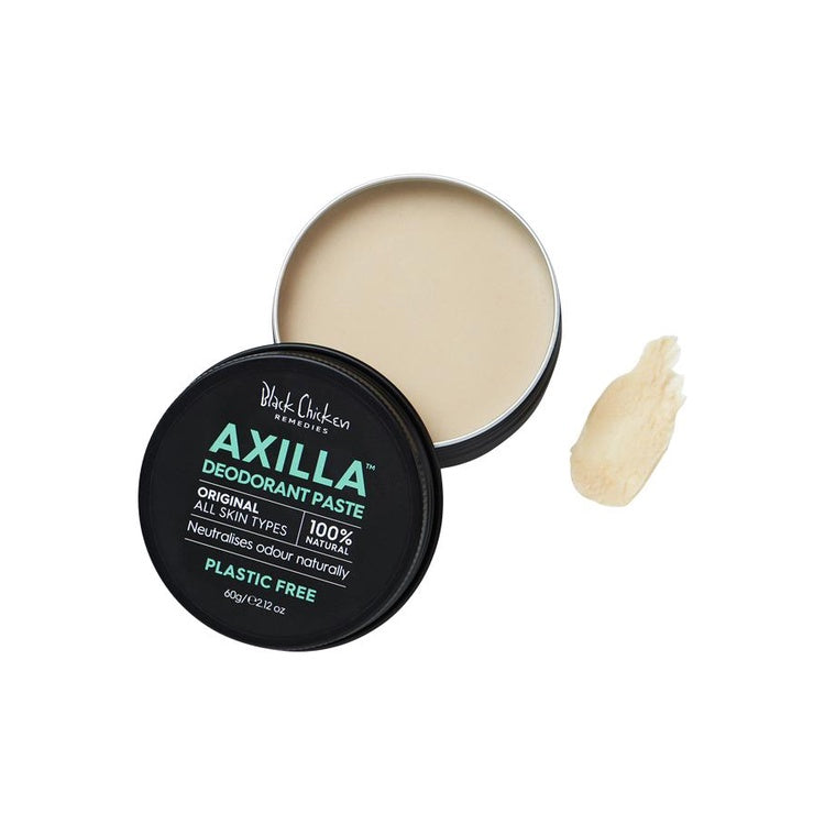 Black Chicken Axilla Natural Organic Deodorant Paste Original Plastic Free - 60g