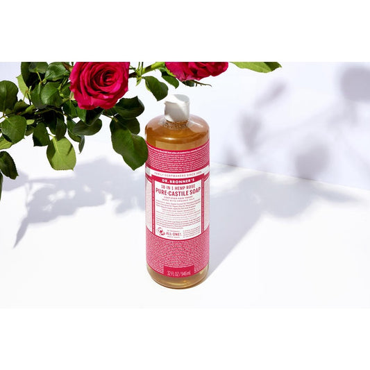 Dr. Bronner's 18 in 1 Rose Pure Castile Soap
