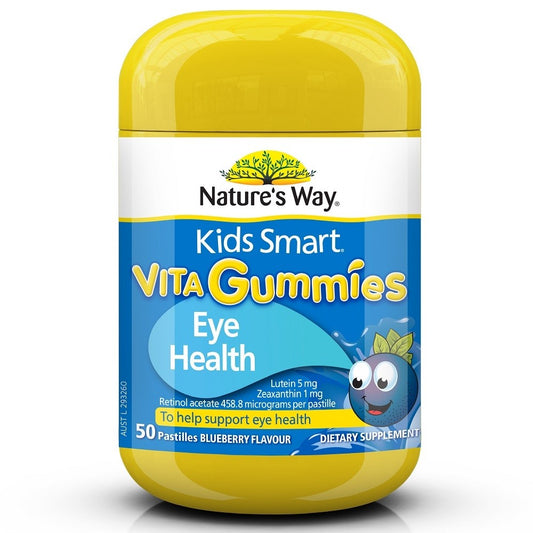 NATURE'S WAY Kids Smart Vita Gummies Eye Health 50 Pastilles Blueberry