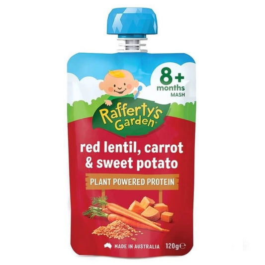 Raffertys Garden Baby Food 8+ Months Pouch Plant Powered Protein
