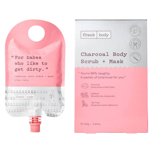 Frank Body Charcoal Body Scrub and Mask 140g