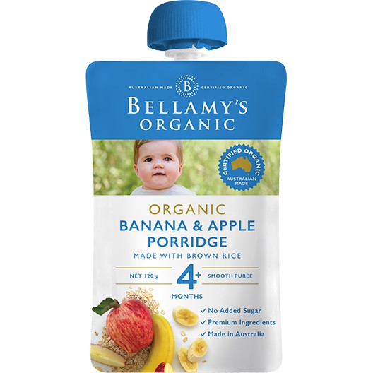 Bellamy's Organic 4+ Months Snack with Brown Rice
