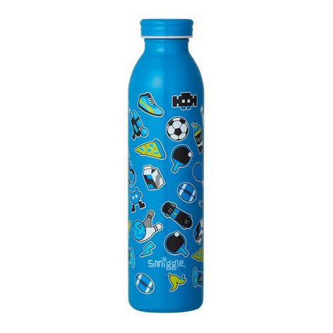 SMIGGLE Stainless Steel Drink Bottle Boys Girls Hot Cold Beverage Insulated BPA Free