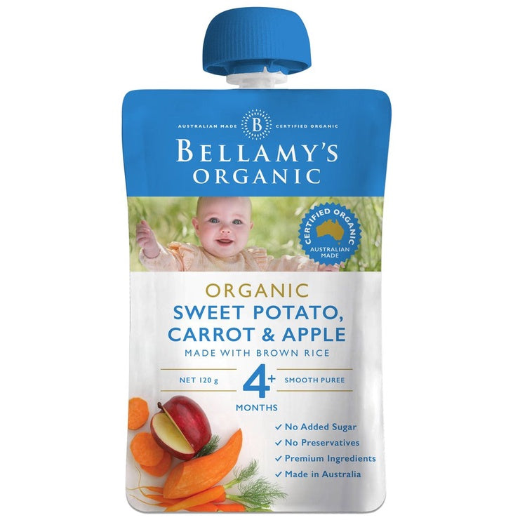 Bellamy's Organic 4+ Months Snack with Brown Rice