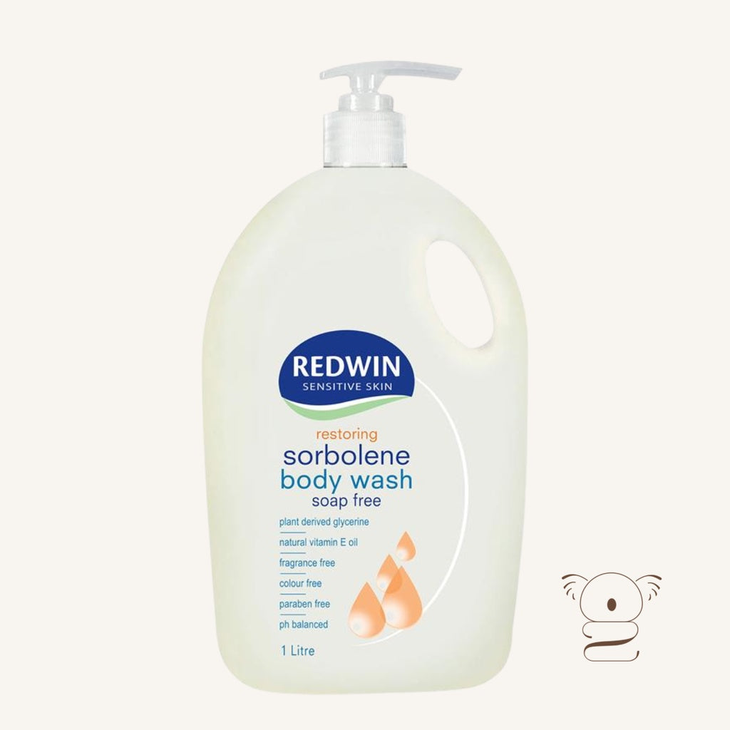 Redwin Sorbolene Body Wash Soap Free with Vitamin E 1 Litre