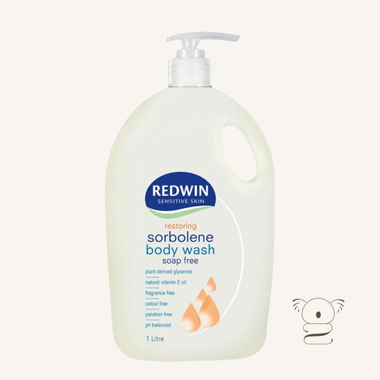 Redwin Sorbolene Body Wash Soap Free with Vitamin E 1 Litre