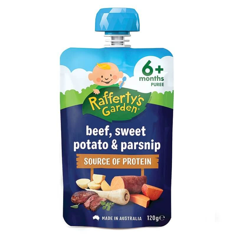 Raffertys Garden Baby Food 6+ Months Puree or Smooth (Australia)