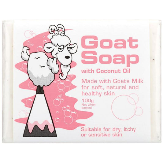 Goat Soap Bar with Coconut Oil 100g (Australia)