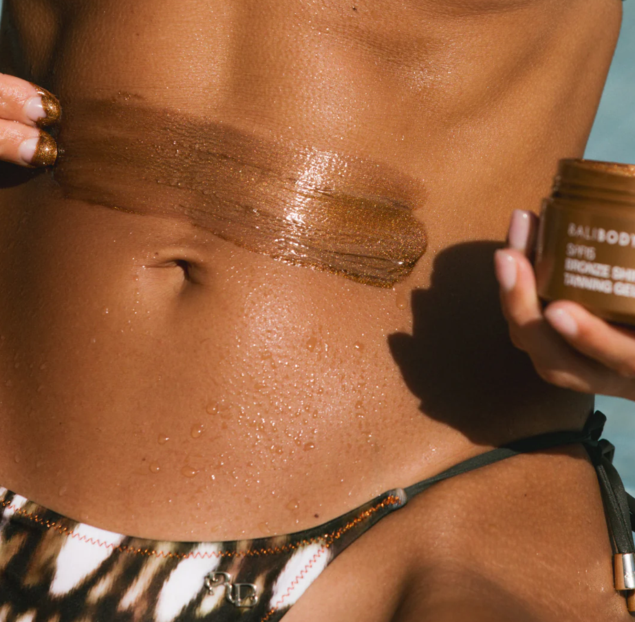 Bali Body Bronze Shimmering Self Tan Tanning Gel SPF15