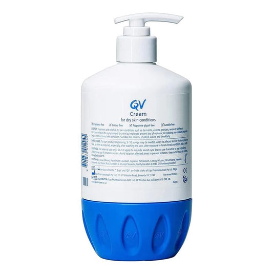 QV Moisturizing Cream 1kg Jumbo Size Eczema Dermatitis Scaly Skin