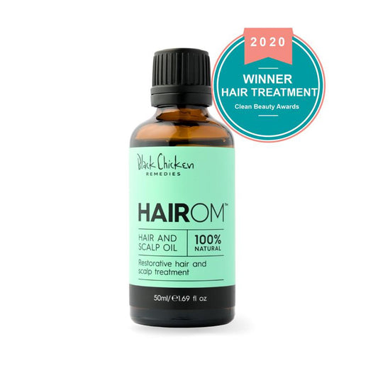 Black Chicken HairOM Restorative Hair and Scalp Oil Treatment