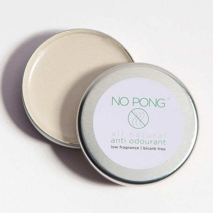 No Pong All-Natural Bi-Carb Free Deodorant Paste Sensitive Skin for Teens Women Men