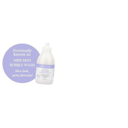 MOOGOO Natural 2-in-1 Bubbly Wash 1 Liter / 500ml (Australia)