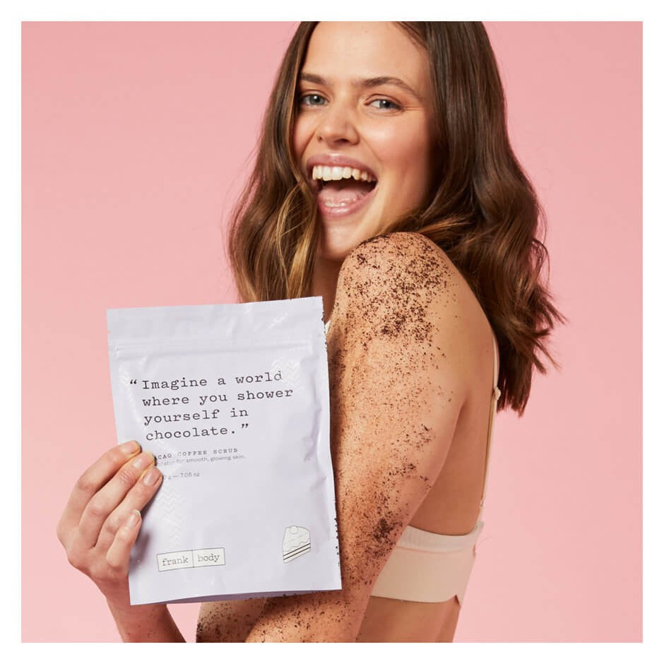 Frank Body Cacao Coffee Scrub 100g or 200g