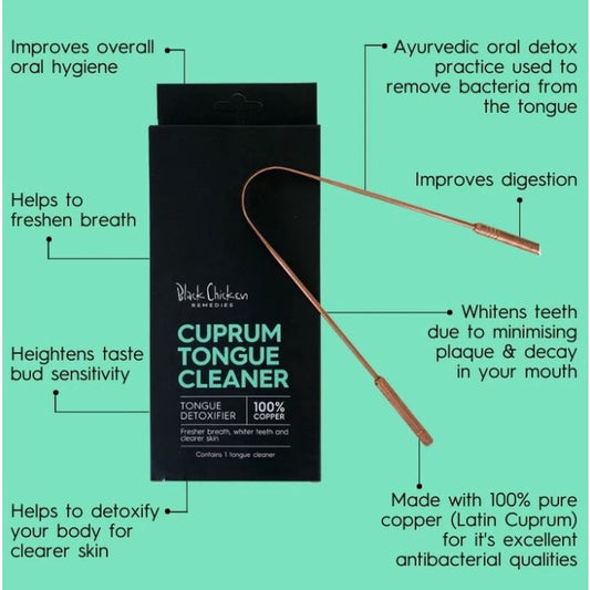 Black Chicken Remedies Copper Tongue Cleaner
