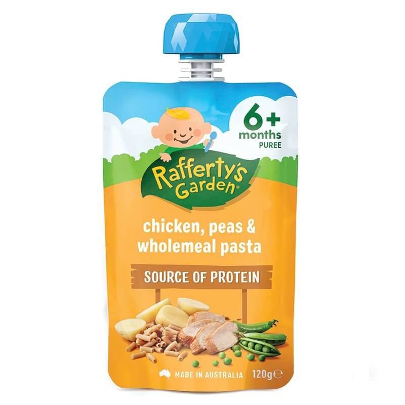 Raffertys Garden Baby Food 6+ Months Puree or Smooth (Australia)