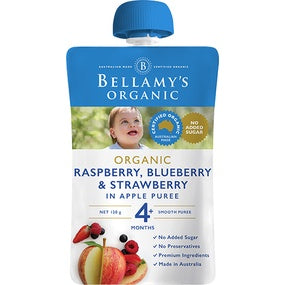 Bellamy's Organic 4+ Months Snack with Brown Rice