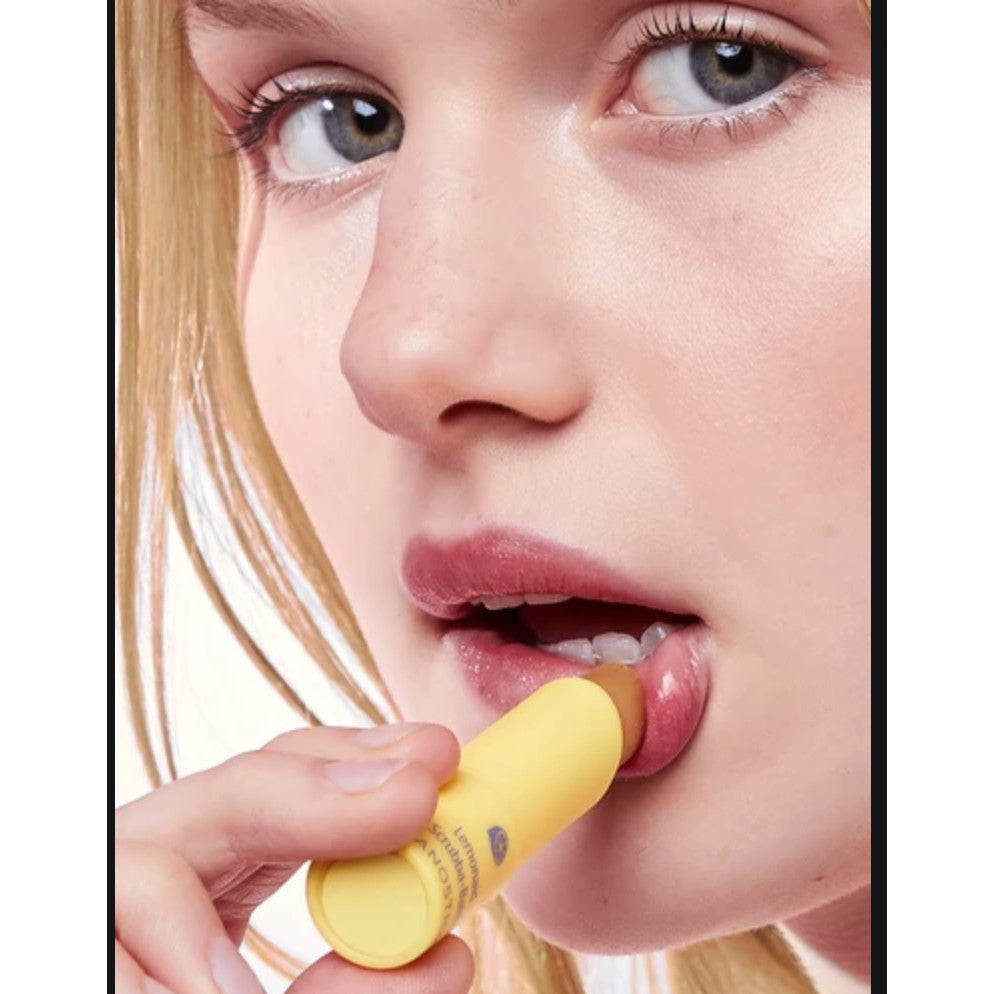 LANOLIPS Lemonaid SCRUBBA-BALM Sugar Lip Scrub + Balm