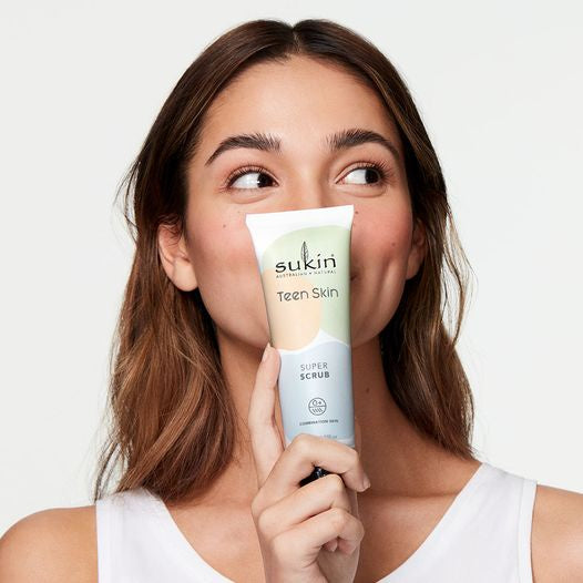SUKIN Teen Skin Super Face Scrub 125mL for Teens Teenager Face
