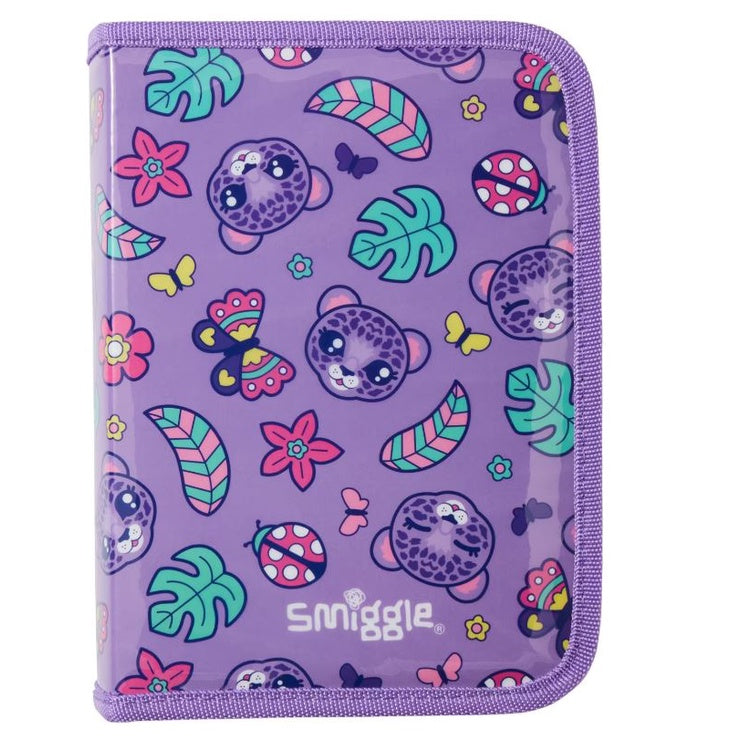 Smiggle Filled In Pencil Case Stationery Gift Pack Colored Pens Markers Eraser Notebook